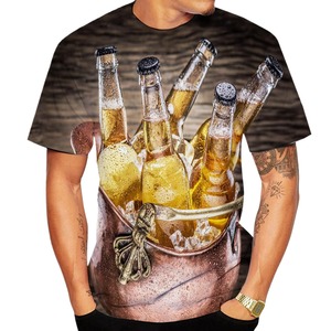 <span class=keywords><strong>T</strong></span>-<span class=keywords><strong>shirt</strong></span> à manches courtes pour <span class=keywords><strong>homme</strong></span> Fitspi, imprimé bière d'é<span class=keywords><strong>t</strong></span>é, personnalisé, tendance, décontracté, col rond, manches courtes, design de haute qualité - Product Image 4