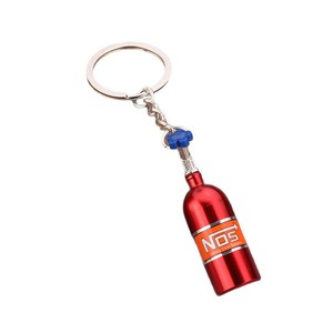 Llavero de botella de óxido <span class=keywords><strong>nitroso</strong></span>, colgante metálico para coche, estilo JDM, regalo al por mayor para hombres, suministro de fábrica - Product Image 5