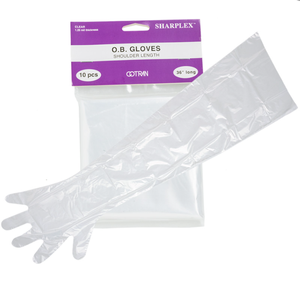 Manches vétérinaires longues de 90 cm pour l'isolement des agents pathogènes du bétail, gants à usage unique pour éviter l'exposition directe aux bactéries nocives - Product Image 2