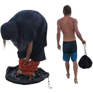 Bolsa Impermeable de PVC para Guardar Trajes de Baño y Ropa de Playa, Bolsa para Teléfono Móvil para Deportes al Aire Libre, Organizador de Ropa de Surf - Product Image 3