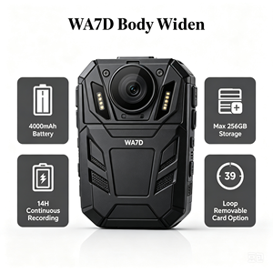 Multi <strong>Installation</strong> WA7D Body Worn <strong>Camera</strong> HD Video Recorder Built in Large Battery for Long Time Recording - Product Image 4