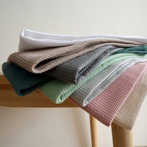 Paños de Cocina Nórdicos de Algodón Rectangulares de Color Sólido 100% Algodón Ecológico para Uso Doméstico - Product Image 2