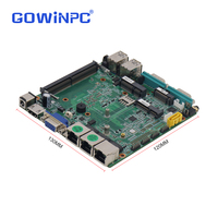 Carte mère de contrôle industriel Intel N200 N150 N100 N95 N97 12e génération DDR4/DDR5 32 Go M.2 2280 SATA SSD pour ports 120x120mm 4G/5G