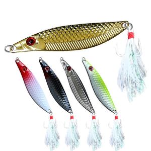 Señuelo de Pesca Artificial de Metal, Diseño de Serpiente Acuática, Brillante y Colorido, Largo Alcance, <span class=keywords><strong>Boca</strong></span> Invertida, para Pesca de Carpas en Lagos/Ríos - Product Image 1