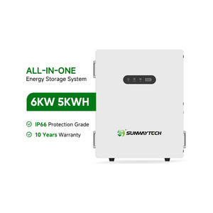 Sistema Solar de 6kW Plug-and-Play con Ruedas para Fácil Instalación para Uso Doméstico SW6KW5KWH-IO-SL Sistema Solar Doméstico Apilable - Product Image 3