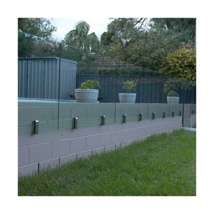 호주 표준 수영장 유리 난간 울타리 강화 유리 난간 난간 - Product Image 3