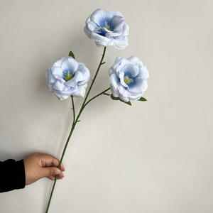 Tres <span class=keywords><strong>gardenias</strong></span> artificiales son adecuadas <span class=keywords><strong>para</strong></span> bodas, techos, techos altos y guías de caminos arreglos florales y decoración suave - Product Image 3