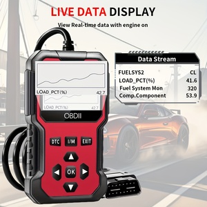 Escáner profesional OBD2 V410, lector de código avanzado, Analizador de motor de datos en vivo de <span class=keywords><strong>1</strong></span> año, códigos de diagnóstico de luz de motor de verificación - Product Image 2