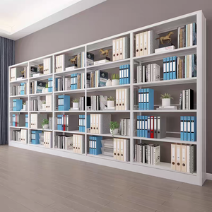 Modern Steel Bookshelves Storage Racks Adjustable <b>Book</b> Cabinets Commercial Furniture Suitable for Schools <b>Libraries</b> and Offices - Product Image 4