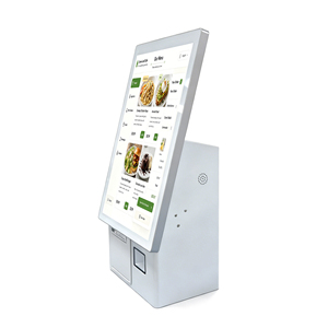 Kiosco de Autoservicio de 21.5 Pulgadas para Pedidos en Escritorio, Terminal de Pago de Autoservicio para Restaurantes con Impresora Térmica de 80 mm OEM - Product Image 3