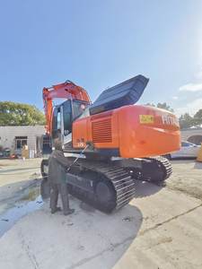 Excavatrice hydraulique Hitachi ZX270 d'occasion de haute qualité, bon état, prix bas, moteur principal, moteur, PLC, pompe à engrenages, roulement, 27 tonnes, en vente - Product Image 4