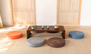 Yoga Meditate PEP Hard Texture Meditation Cushion <b>Backrest</b> Pillow Japanese Tatami Mat - Product Image 4