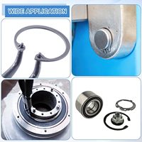 1-5/8" Internal Retaining Ring Circlip, 65 Mn Spring Steel Internal Circlip Snap Rings C-Clips for Grooved Shafts Studs