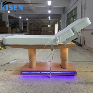 Table de massage électrique Kisen à 4 moteurs pour salon de beauté, spa médical, podologie, esthétique et tatouage à vendre - Product Image 5