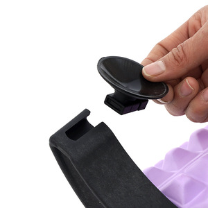 स्टैंड मॉडल सक्शन कप डिचेबल स्टील कोर फोम रोलर मांसपेशियों में विश्राम पेशेवर एवा बाहरी रिंग भेड़िया दांत छड़ी रोलर - Product Image 5