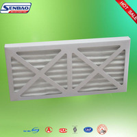 Nouveau système de filtration d'air pour la ventilation domestique HVAC de qualité moyenne F7, panneau plissé en fibre synthétique, purificateur d'air