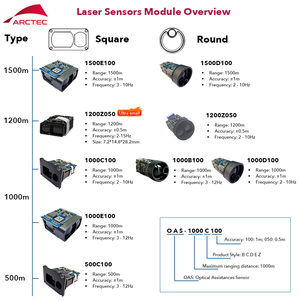 1500m dài-khoảng cách Laser khoảng cách mô-đun ngoài trời Meter module cho UAV/chống UAV - Product Image 6