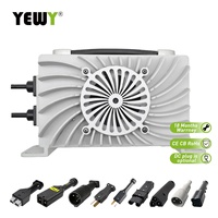 1500W étanche IP65 12v 24v 48v 60v 72v 16a Lithium Lifepo4 chargeur de batterie pour chariot de Golf chargeur bateau motomarine chargeur