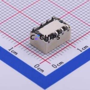 G6K-2G-Y DC5 Signal Relay SMD,6.5x10mm Relay 5V 2 Changeover: 2C (DPDT-Changeover)::: 60V-DC/125V-AC Silver + Gold Plated - Product Image 2