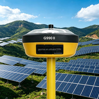 Récepteur GNSS RTK avancé G990II avec batterie 13600 mAh, charge rapide PD 45W, suivi de constellation complète pour la topographie terrestre