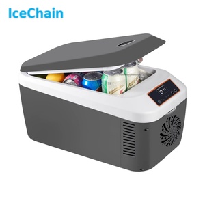 ตู้เย็นขนาดเล็กในรถยนต์ 12V DC คอมเพรสเซอร์ สีดำ สำหรับรถยนต์ออดี้ วัสดุ ABS กำลังไฟ 60W ความจุ 100 ลิตร พร้อมสารทำความเย็น รับประกัน รุ่น 100 - Product Image 5