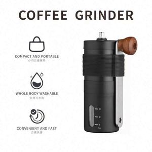 Molinillo de Café Manual Portátil de Acero Inoxidable con Mango Plegable y Ajustes Regulables - Product Image 2