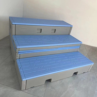 Meubles d'école commerciaux, scène pliante portable, escaliers mobiles, plateforme de scène pour chœur d'étudiants