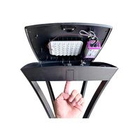 Luminaires suspendus urbains LED en aluminium IP66, carrés, à clipser, BVP794 ALSL Siena LIBRA pour suspension