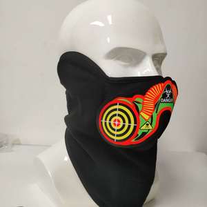 Led âm thanh kích hoạt mặt nạ Rave cho các lễ hội âm nhạc EDM Câu lạc bộ & buổi hòa nhạc siêu vui vẻ Vật liệu PVC lấy cảm hứng từ DJ EDC - Product Image 6