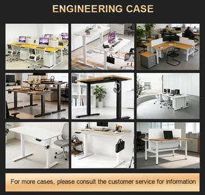Electric Adjustable Height Table <strong>Stand</strong> <strong>Up</strong> <strong>Sit</strong> <strong>Down</strong> <strong>Desks</strong> Standing Movable adjustable standing Office <strong>Desks</strong> Electric Table - Product Image 4