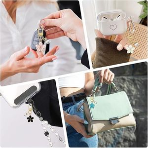 Llaveros Personalizables con Flores Bonitas para Mujer, Colgantes Florales para Bolsos, Llaveros Estéticos, Accesorios para Llaveros, Colgantes para Carteras - Product Image 6