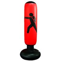 Sac de frappe de boxe gonflable en PVC avec remplissage de sable, sac de frappe de boxe debout pour enfants et adultes, équipement d'exercice portable