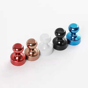 2023 asequible <span class=keywords><strong>Danone</strong></span> DIY fuerte magnético miniatura imán redondo pintura pizarra fijador hebilla magnética - Product Image 3