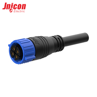 Connecteurs M25 3+9 à montage sur panneau, mâles et femelles, broches plaquées or, étanches IP67 pour systèmes industriels et solaires