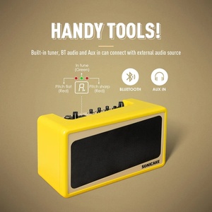 Amplificador <span class=keywords><strong>de</strong></span> Guitarra Mini SONICAKE QAM-50 para Múltiples <span class=keywords><strong>Efectos</strong></span>, Todo en Uno, Ligero, Alimentado por 3 Pilas AA, con Botón - Product Image 6