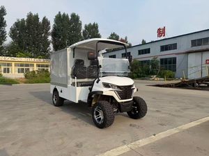 Le fabricant fournit un nouveau modèle de voiturette de golf électrique à batterie lithium, 2 places, grande capacité de charge, avec benne en aluminium. - Product Image 3