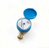 Compteur d'eau froide à jet unique en laiton ISO4064 DN15-DN25