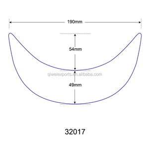 Nhựa vành chèn cho Sun <span class=keywords><strong>Visor</strong></span> cap và thể thao <span class=keywords><strong>hat</strong></span> sản xuất 32017 - Product Image 6