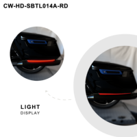 Lumière de sacoche Tracer et éclairage de base de sacoche pour Touring Street Glide Road Glide Limited 2024+