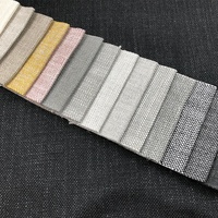 Polyester 82% Viscose 16% Len 2% Vải Sofa Pha Trộn Hàng Dệt Vải Bọc Vải In Vải Dệt Sofa