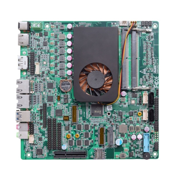 COIXUNIPC MINI-ITX 12/13th gen I5-12450H mini industrial motherboard lvds/DP/HD Three displays 2*DDR5 SO-DIMM 1 x PCIe4.0_X4