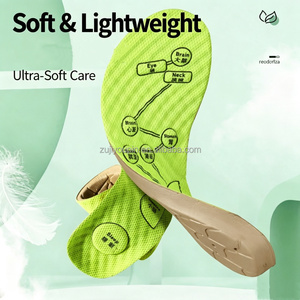 Semelles de sport désodorisantes à l'armoise pour hommes et femmes, avec acupression et absorption de la transpiration, pour une sensation de confort et une protection contre les odeurs. - Product Image 4
