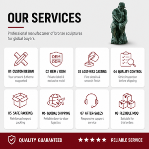 Sculpture Le Penseur en <span class=keywords><strong>Bronze</strong></span> Patiné Vert, Réplique <span class=keywords><strong>de</strong></span> <span class=keywords><strong>Rodin</strong></span>, Statue <span class=keywords><strong>de</strong></span> l'Homme Réfléchissant, Personnalisée pour Galerie Intérieure, Œuvre d'Art - Product Image 6