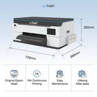 Impresora DTF Automática A3 F1080 de Alta Velocidad, Máquina de Impresión Textil Industrial para Tela de Algodón y Poliéster, Plotter Nuevo