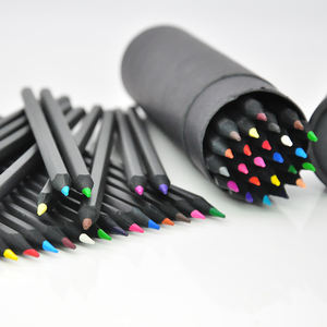 Crayons à dessin de haute qualité, durables et très vendus, crayons <span class=keywords><strong>en</strong></span> bois noir <span class=keywords><strong>en</strong></span> stock, recharges multicolores, crayons <span class=keywords><strong>en</strong></span> bois - Product Image 6