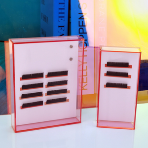 กล่องอะคริลิคทรงสี่เหลี่ยมสำหรับใส่ขนตาปลอม ทนทาน ใช้สำหรับต่อขนตา - Product Image 5