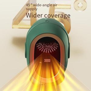 Xách tay mini điện nóng với fan hâm mộ cho bàn sử dụng trong nhà di động nóng - Product Image 6