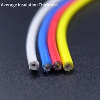 0awg 2awg 4awg 6awg 7awg 8awg 10awg 12awg 14awg SRML kabel timah motor silikon serat kaca terisolasi kawat suhu tinggi
