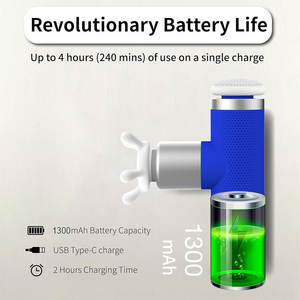 P9249 Nuevos productos <span class=keywords><strong>Idea</strong></span> 2025 Productos al por mayor Pistola de masaje Impresión personalizada Best Seller Facial Fascia Body Power Gun Masajeador Po - Product Image 3