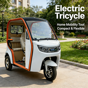 HOT SALES 60v 800W Electric-tricycle Three-Wheeled Open Body Design with <strong>2</strong> <strong>Passengers</strong> and 90km Range - Product Image 5